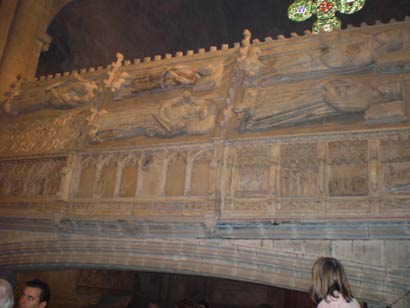 tumba reyes de aragon